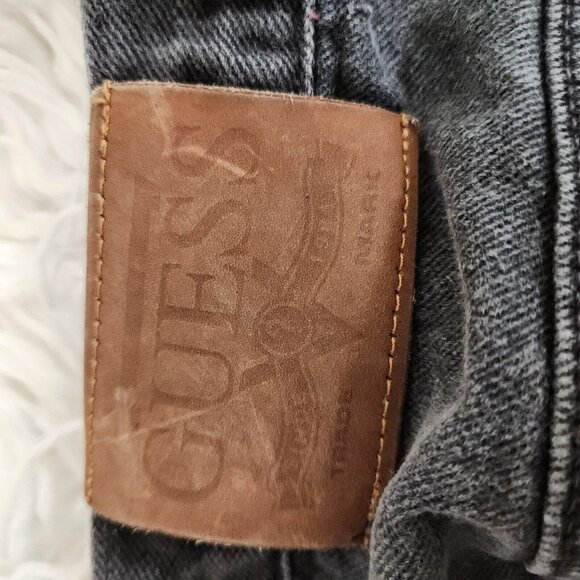 Vintage Guess Jeans American Tradition Black Jeans‎ High Waisted Pleated W36 L29 - Picture 14 of 15